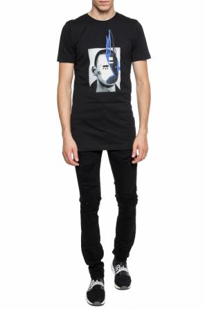 Printed t-shirt, zdjęcie 2 Printed t-shirt od Diesel Black Gold